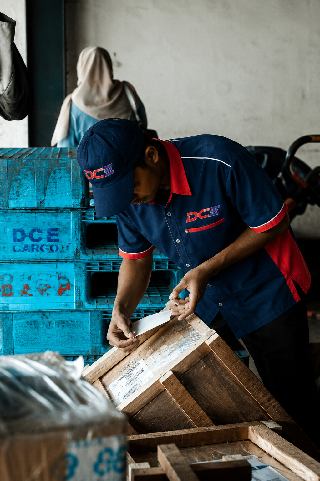 Aktivitas operasional cargo DCE Express