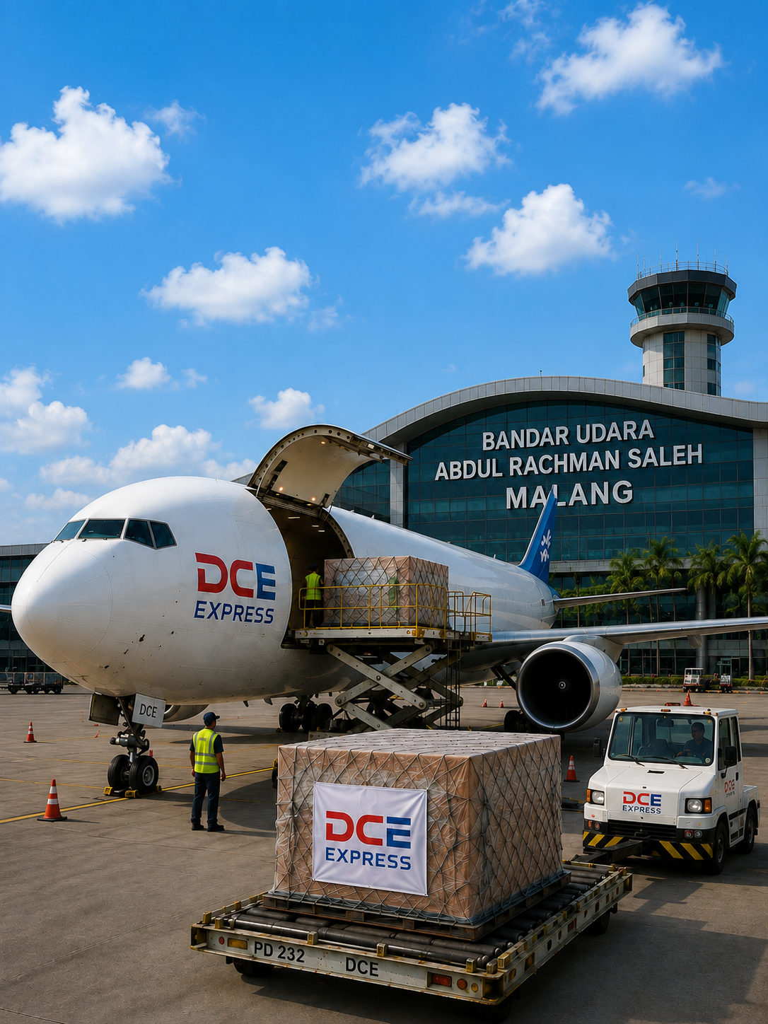 Pengiriman cargo udara Jakarta ke Malang