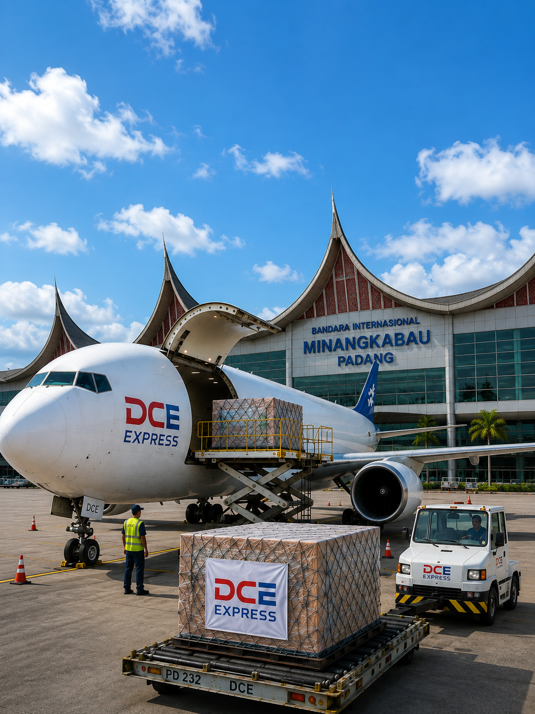 Pengiriman cargo udara Jakarta ke Padang